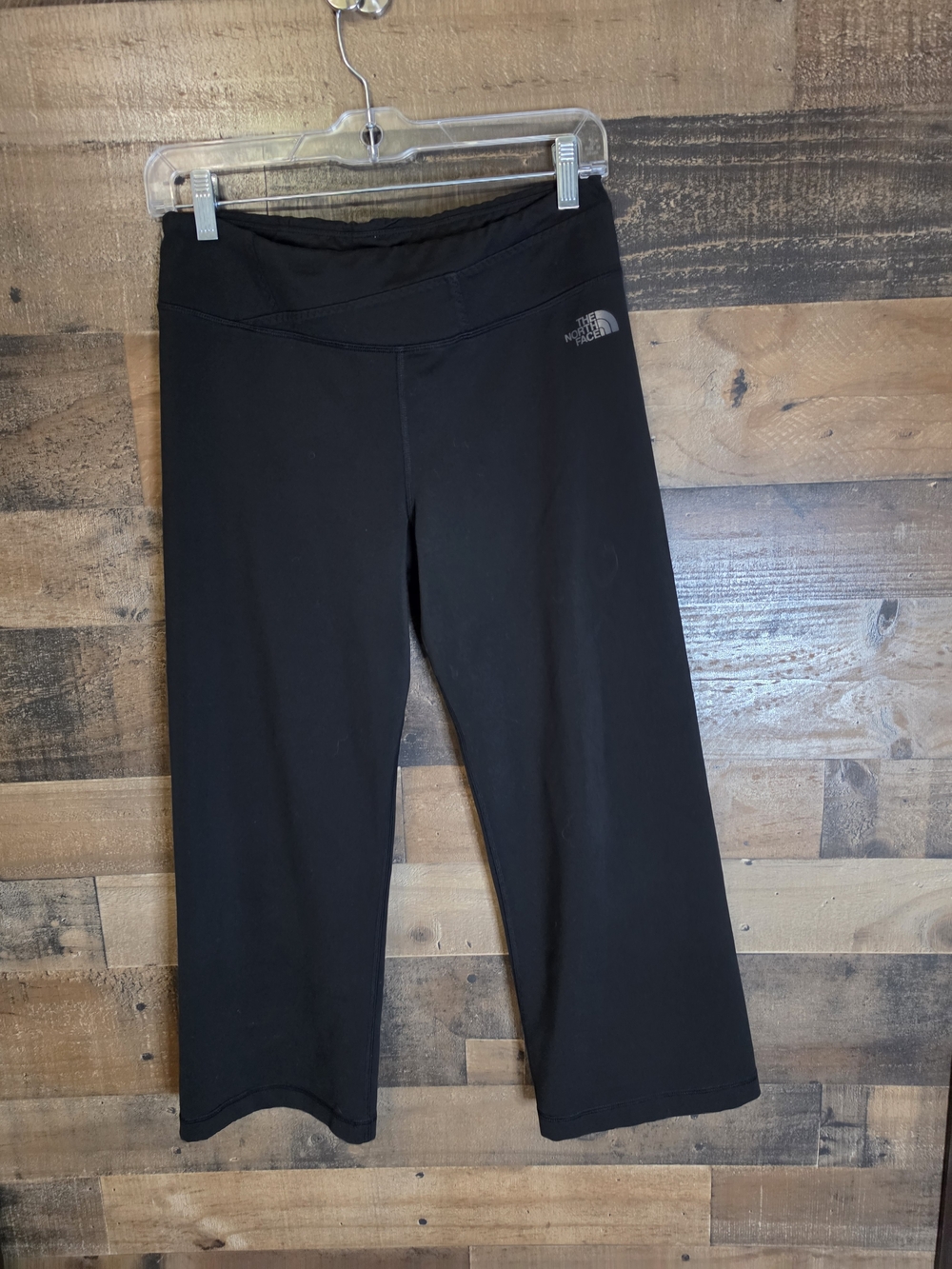 The North Face Black Women's Capri Leggings with Logo